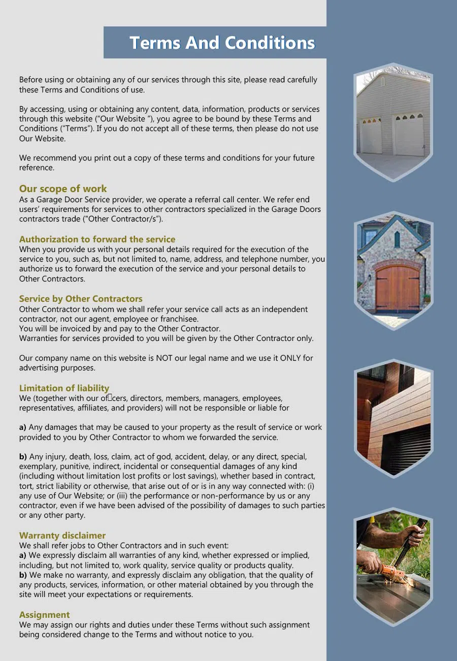 HighTech Garage Door Philadelphia, PA 215-220-2376